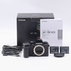 フジフイルム(富士フイルム)の富士フイルム X-S10 ボディ ブラック(ミラーレス一眼)