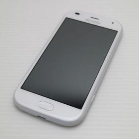 フジツウ(富士通)の新品同様 F-42A らくらくスマートフォン ホワイト M666(スマートフォン本体)