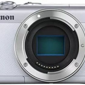 【中古】Canon ミラーレス一眼カメラ EOS M200 ボディー ホワイト EOSM200WH-BODY