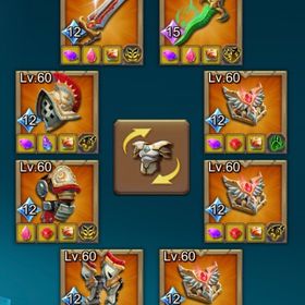 引退フルチャン アストラオール12 アーティファクト絞って上げてます | ローモバ(ロードモバイル)のアカウントデータ、RMTの販売・買取一覧