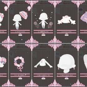 【10点セット】ハローキティと優雅なティータイム ファッションセット | ハロスイ(ハロースイートデイズ)のアカウントデータ、RMTの販売・買取一覧