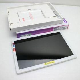 アンドロイド(ANDROID)の新品同様 801LV Lenovo TAB5 ホワイト M666(タブレット)