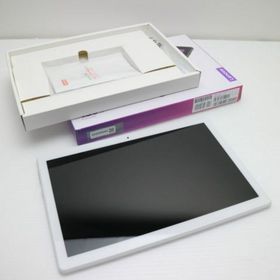 アンドロイド(ANDROID)の新品同様 801LV Lenovo TAB5 ホワイト M666(タブレット)