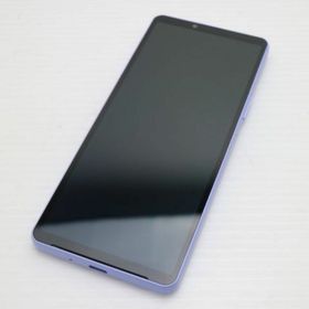 エクスペリア(Xperia)の超美品 SOG11 Xperia 10 V ラベンダー M666(スマートフォン本体)