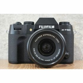 フジフイルム(富士フイルム)のFUJIFILM X-T50 XC15-45mmレンズキット 付属品完備(ミラーレス一眼)