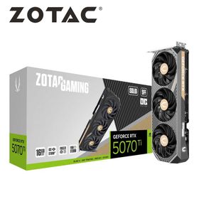 ZOTAC｜ゾタック ZOTAC GAMING GeForce RTX 5070 Ti SOLID SFF OC 16GB GDDR7 / PCI Express 5.0 グラフィックスボード（ブラック） ZT-B50710J3-10P