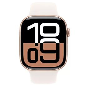 Apple Apple Watch Series10 46mm GPSモデル MWWU3J/A A2999【ローズゴールドアルミニウムケース/ライトブラッシュスポーツバンド】 [未使用] 【当社6ヶ月保証】 イオシス