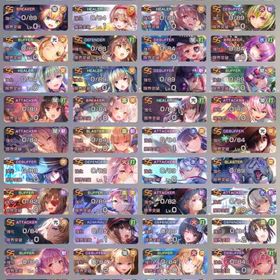 SS×60体分 茅森月歌1凸 蒼井えりか×2 水瀬すもも 國見タマ1凸 李映夏 柊木梢 | ヘブバン(ヘブンバーンズレッド)のアカウントデータ、RMTの販売・買取一覧