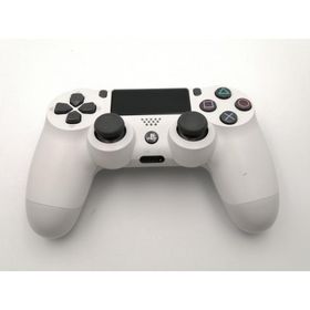 【中古】SONY ワイヤレスコントローラー(DUALSHOCK 4) CUH-ZCT2J13 [グレイシャー・ホワイト]【ECセンター】保証期間１週間【ランクC】