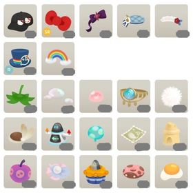 非売品アイテム③ リヴリーアクセ【2/2】 バラ売り | リヴリーアイランドのアイテム、RMTの販売・買取一覧