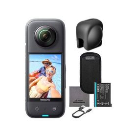 【平行輸入品】Insta360 X3 防水 360アクションカメラ 1/2インチ 48MPセンサー 5.7K HDRビデオ 72MP写真 4Kシ