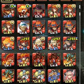 引退アカウント ランク368 ＋297キャラ180体 | パズドラ(パズル＆ドラゴンズ)のアカウントデータ、RMTの販売・買取一覧