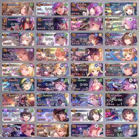 SS×65体分 茅森月歌×2 蒼井えりか×3 水瀬すもも1凸 シャロ3凸 命吹雪×2 夏目祈 | ヘブバン(ヘブンバーンズレッド)のアカウントデータ、RMTの販売・買取一覧