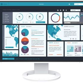 【送料無料】EIZO EV2795-WT 液晶ディスプレイ 27型/ 2560×1440/ HDMI、DisplayPort、USB Type-C/ ホワイト/ スピーカー：あり【在庫目安:僅少】