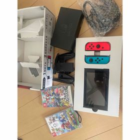 ニンテンドースイッチ(Nintendo Switch)のNintendo Switch JOY-CON(L) スマブラ他 付き(家庭用ゲーム機本体)