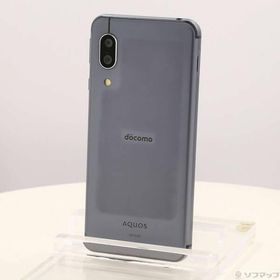 〔中古〕SHARP(シャープ) AQUOS sense3 64GB ブラック SH-02M docomo〔348-ud〕