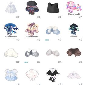 ダブりまとめ【トップス④】50円～ | ピグパ(ピグパーティ)のアカウントデータ、RMTの販売・買取一覧