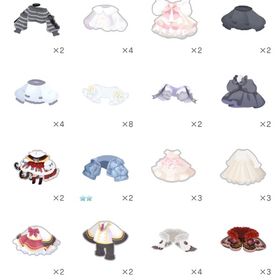 ダブりまとめ【トップス③】50円～ | ピグパ(ピグパーティ)のアカウントデータ、RMTの販売・買取一覧