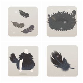 羽毛セット🖤🪽 | リヴリーアイランドのアイテム、RMTの販売・買取一覧