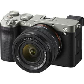 ソニー フルサイズミラーレス一眼カメラ「α7C」ズームレンズキット（シルバー） ILCE-7CL-S SONY