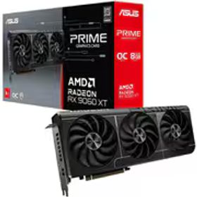 エイスース ASUS Prime Radeon RX 9060 XT 8GB GDDR6 OC Edition グラフィックボード PRIME-RX9060XT-O8G