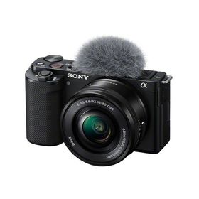 即納在庫あり ＳＯＮＹ デジタル一眼カメラα VLOGCAM ZV-E10L B (ブラック)(パワーズームレンズキット_SELP1650)