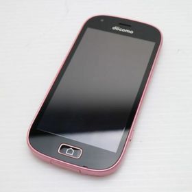 フジツウ(富士通)の新品同様 F-03K ピンク 本体 白ロム M777(スマートフォン本体)