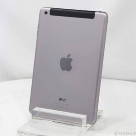 〔中古〕Apple(アップル) iPad mini 2 16GB スペースグレイ ME800J／A SIMフリー〔348-ud〕