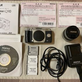 PENTAX Q10 シルバー レンズキット