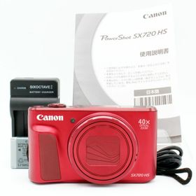 キヤノン(Canon)の【新品級】CANON PowerShot SX720 HS レッド#6929(コンパクトデジタルカメラ)