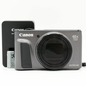 キヤノン(Canon)の【新品級】CANON PowerShot SX720 HS ブラック#6912(コンパクトデジタルカメラ)