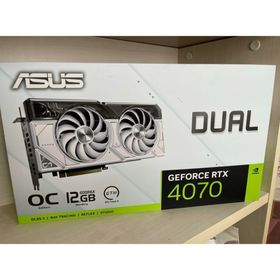 エイスース(ASUS)のASUS Dual GeForce RTX4070 ホワイト(PCパーツ)