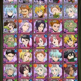 7・8月限定激安❗最強アカウント未連携✴️🤩 | グラクロのアカウントデータ、RMTの販売・買取一覧