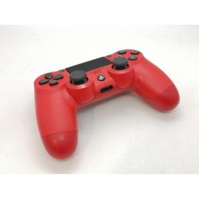 【中古】SONY ワイヤレスコントローラー(DUALSHOCK 4) CUH-ZCT2J11 [マグマ・レッド]【高崎モントレー】保証期間１週間【ランクA】