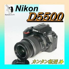 ⭐Nikon D5500 高機能⭐初心者セット 一眼レフ ⭐入門 簡単操作(デジタル一眼)
