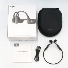 ★[中古] shokz OpenRun Pro 骨伝導イヤホン skz-ep-000007[非常に良い(A)]