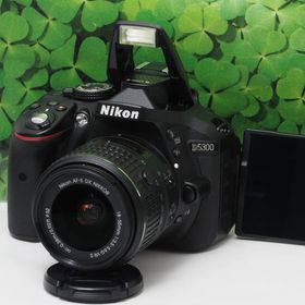 ニコン(Nikon)の【美品】Wifi搭載❤️自撮りOK❤️ニコンD5300 2416万画素標準レンズ(デジタル一眼)