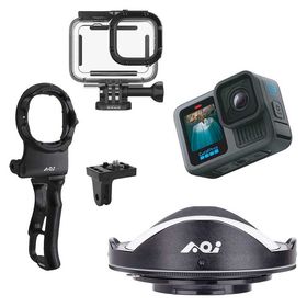 [ GoPro ] ゴープロ HERO13 Black CHDHX-131-FW + UWL-03 広角レンズセット