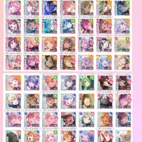♡TOP1000称号あり！☆5×29枚✨☆4×201枚✨コラボキャラ多数！アカウント♡ | バンドリ！ガールズバンドパーティ(ガルパ)のアカウントデータ、RMTの販売・買取一覧