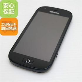 フジツウ(富士通)のF-04J らくらくスマートフォン4 ブラック M444(スマートフォン本体)