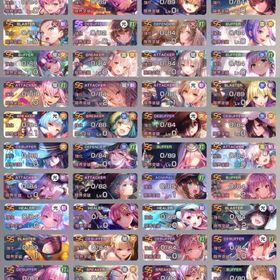 SS×61体分 茅森月歌1凸 水瀬すもも 蒼井えりか1凸 シャロ1凸 山脇×2 國見タマ | ヘブバン(ヘブンバーンズレッド)のアカウントデータ、RMTの販売・買取一覧