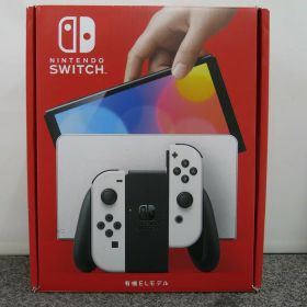 【12/19(金)20時〜全品ポイント10倍！要エントリー！】ニンテンドー Nintendo Nintendo Switch （有機ELモデル）Joy-Con (L)/ (R) ホワイト HEG-S-KAAAA 【中古】