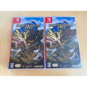 ニンテンドースイッチ(Nintendo Switch)のモンスターハンターライズ Switch 2本セット(家庭用ゲームソフト)