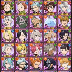 破格！引退垢。コラボキャラ、フェスキャラ多数 | グラクロのアカウントデータ、RMTの販売・買取一覧