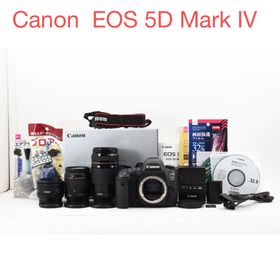 キヤノン(Canon)の 保証付/Canon EOS 5D Mark IV標準&望遠&単焦点レンズセット(デジタル一眼)