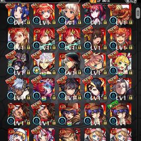 オーブ9700↑ 忍野忍 ラファエルα シュウジ 三玖 リリエル フリーレン2 他 | モンストのアカウントデータ、RMTの販売・買取一覧