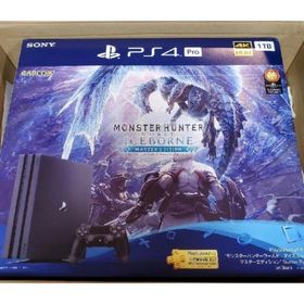 プレイステーション4(PlayStation4)のPS4 PRO 1TB モンスターハンターアイスボーンマスターエディション(家庭用ゲーム機本体)