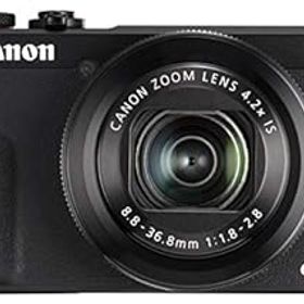 【中古】Canon コンパクトデジタルカメラ PowerShot G7 X Mark III ブラック 1.0型センサー／F1.8レンズ／光学4.2倍ズーム PSG7XMARKIIIBK