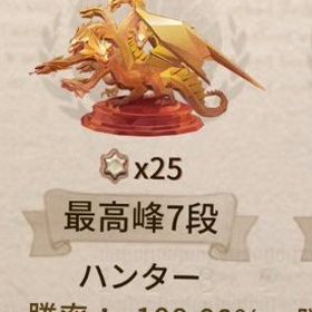 最上位常連ハンター代行 | 第五人格(Identity V)の代行、RMTの販売・買取一覧