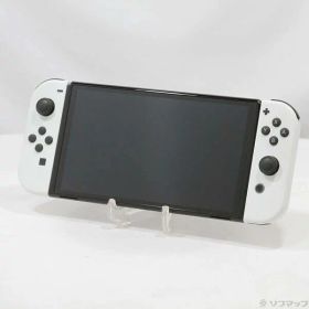 【中古】Nintendo(任天堂) Nintendo Switch 有機ELモデル Joy-Con(L)／(R) ホワイト 【305-ud】